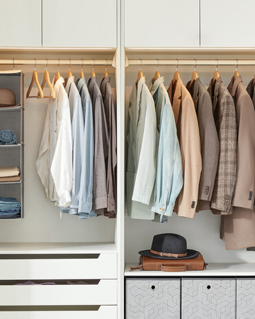 Drewniane wieszaki ubraniowe - Wieszaki na ubrania 20szt - SONGMICS CRW001-20