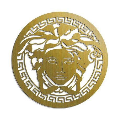 DEKORACYJNY PANEL AŻUROWY, MEDUZA, GORGONA, DEKORACJA ŚCIENNA 3D, ORNAMENT,60 cm,BIAŁY