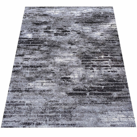 Nowoczesny dywan przecierany imitujący cegłę Panamero 22 szary 60x100 cm