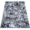 Dywan szary nowoczesny i abstrakcyjny imitujący marmur Soho 18 - 80x150 cm