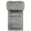 Chodnik dywanowy na metry szary SOHO 17 – klasyczny wzór z ramą szer. 60 cm