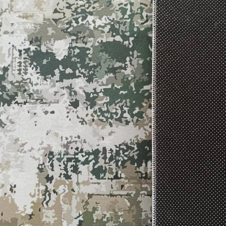 Dywan przecierany vintage do prania w pralce Horeca-New 123 zielony 160x220 cm