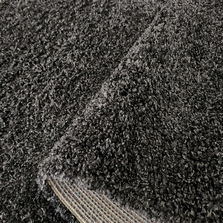 Dywan Shaggy 160x230 / Santo - Ciemnoszary (antracyt), pluszowy dywan z długim włosiem