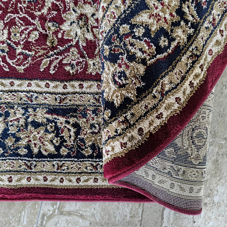 Dywan klasyczny owalny czerwony Exclusive N 03 – 160x220 cm