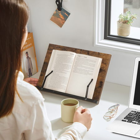 Podstawka pod książkę - Stojak na książkę do czytania - SONGMICS LLD112B01