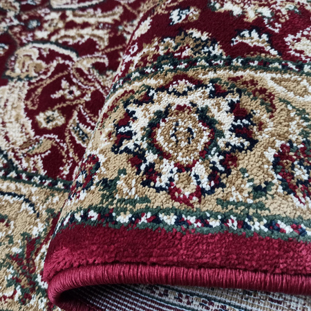 Tradycyjny czerwony dywan do salonu Exclusive 02 N - 160x220 cm