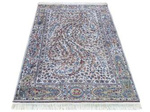 Dywan luksusowy postarzany Qum Silk 11 kremowy 200x300 cm