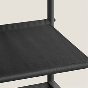 Stojący wieszak na ubrania z półką na buty i siedziskiem (Dąb Sonoma) VASAGLE HSR411B11