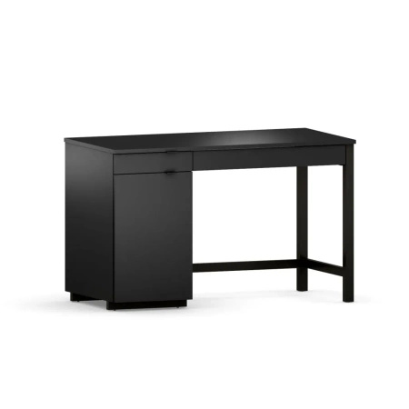 Biurko VERYSIMPL B-DES45 – skandynawskie biurko z szufladami i szafką, styl japandi, na wymiar