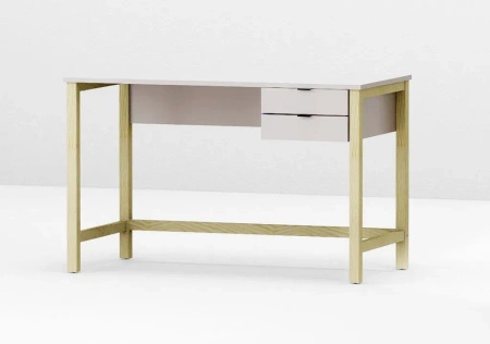 Biurko VERYSIMPL B-DES7 – 2 szuflady, drewniany stelaż i kolor do wyboru