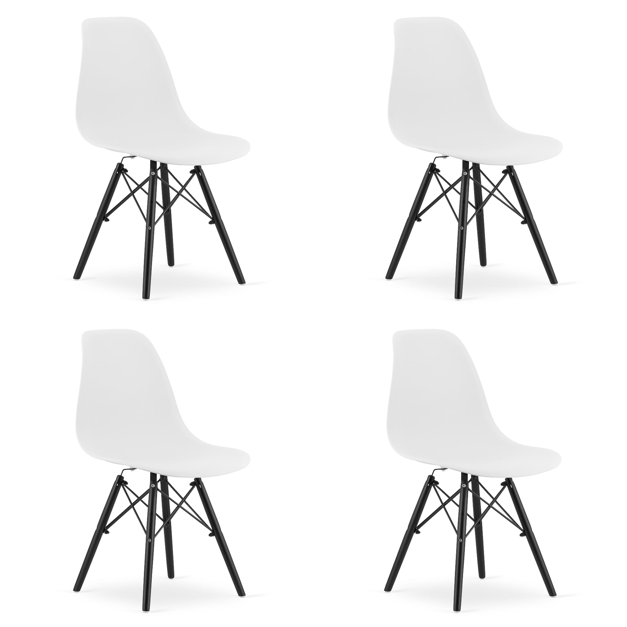 Krzesło OSAKA Biały – widok przód