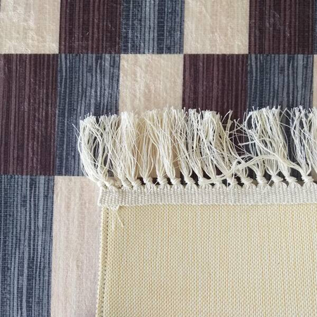 Dywan antypoślizgowy geometryczny do kuchni Blanka 01 granatowy 160x220 cm