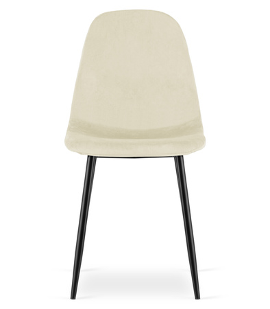 Krzesło COMO - beż aksamit x 1