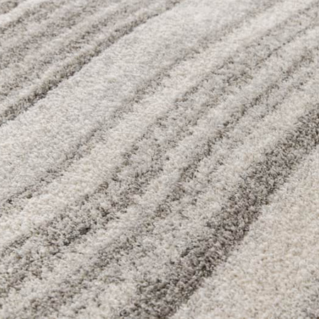 Poliestrowy dywan 80x150 / Serenity 02 - Nowoczesny szary dywan w stylu skandynawskim