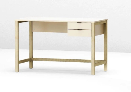 Biurko VERYSIMPL B-DES7 – 2 szuflady, drewniany stelaż i kolor do wyboru