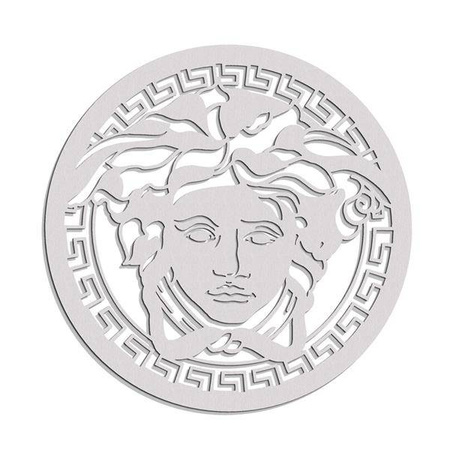 DEKORACYJNY PANEL AŻUROWY, MEDUZA, GORGONA, DEKORACJA ŚCIENNA 3D, ORNAMENT,60 cm,BIAŁY