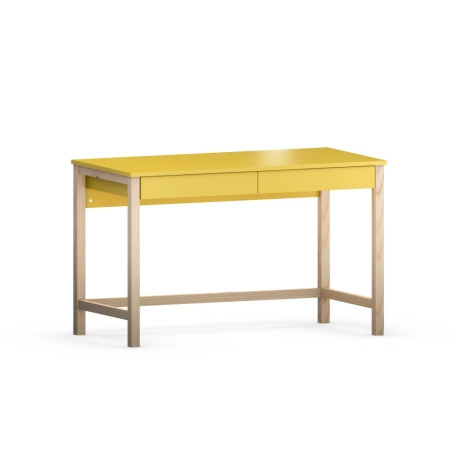 Biurko VERYSIMPL B-DES5/2 z dwiema szufladami — drewniany stelaż, nowoczesny design, wybór kolorów