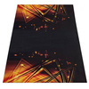 Dywan czarno złoty abstrakcyjny nowoczesny BLACK and GOLD 14 - 120x180 cm