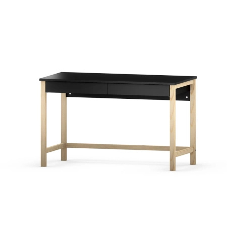 Biurko VERYSIMPL B-DES5/2 z dwiema szufladami — drewniany stelaż, nowoczesny design, wybór kolorów