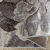 Dywan vintage w kwiaty szary Panamero 16 - 60x100 cm
