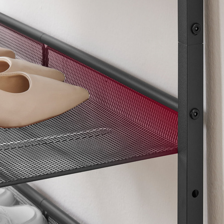 Wysoki regał na buty - 5-poziomowa półka na obuwie - Szafka na buty (Dąb Sonoma) VASAGLE LBS038B11