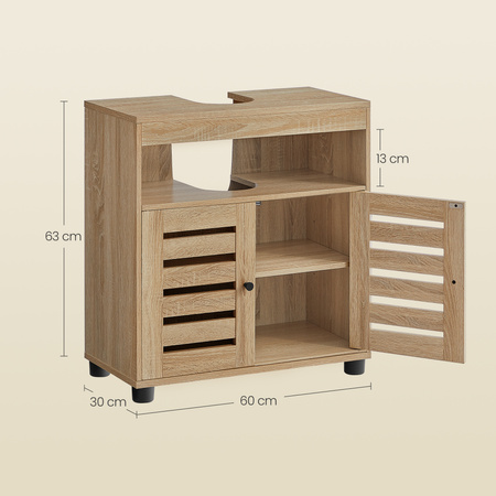 Szafka Łazienkowa - sonoma - BBK004B11