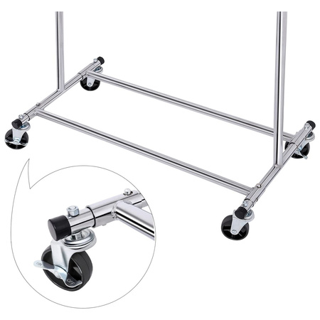 Stojący wieszak na kółkach - Stojak na ubrania - SONGMICS HSR13S