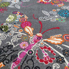 Dywan dziecięcy Motylki Bella 114 szary 400x500 cm