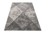 Dywan szary geometryczny nowoczesny do salonu VISTA 05 – 120x170 cm
