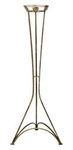 Kwietnik metalowy STATUA na 1 doniczkę / designerski stojak na kwiaty [wys. 130 cm]