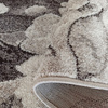 Dywan vintage w kwiaty brązowy Panamero 16 - 60x100 cm