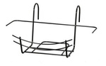 Uchwyt na skrzynkę balkonową  / Kosz / Wieszak doniczkowy / szer. 40 cm