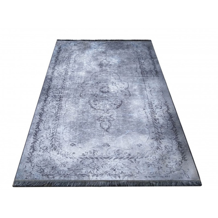 Dywan postarzany przecierany VINTAGE 300 szary 80x300 cm