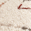 Jasny dywan 120x170 / Santo 04 - Nowoczesny, włochaty dywan z długim włosiem, typu shaggy