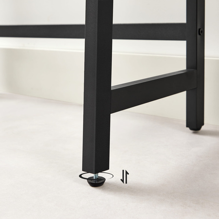 Regał łazienkowy nad toaletę - Szafka 3-poziomowa nad pralkę lub WC VASAGLE BTS005B01