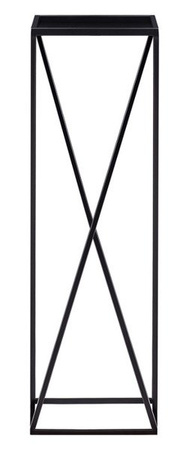 Stojak metalowy industrialny / ekspozytor postument kolumna / kwietnik nowoczesny / wys. 103 cm