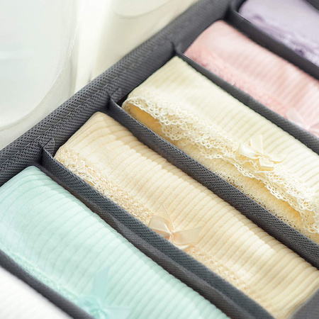 Organizer do szuflady na bieliznę - Przegródki - SONGMICS RUS04GY