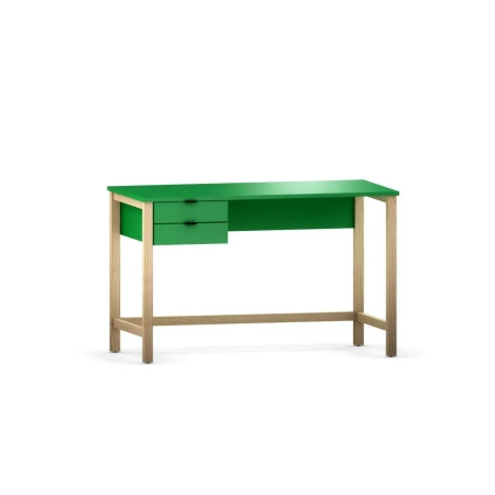 Biurko VERYSIMPL B-DES7 – 2 szuflady, drewniany stelaż i kolor do wyboru