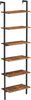 Drabinkowy regał na książki Loft - Rustykalna 6-poziomowa półka do salonu - VASAGLE LLS103B01
