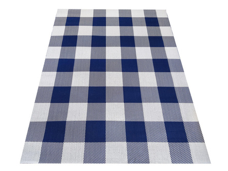 Dywan sznurkowy jednostronny PATIO 13 Blue granatowy 160x210 cm