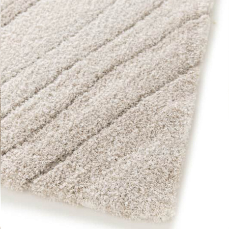 Beżowy dywan 200x290 / Serenity 02 - Wzór abstrakcja, styl boho, jasny nowoczesny dywan (cosy)