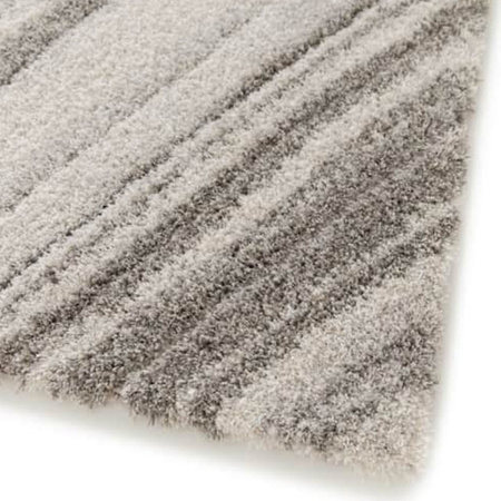 Poliestrowy dywan 80x150 / Serenity 02 - Nowoczesny szary dywan w stylu skandynawskim