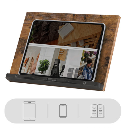 Podstawka pod książkę - Stojak na książkę do czytania - SONGMICS LLD112B01