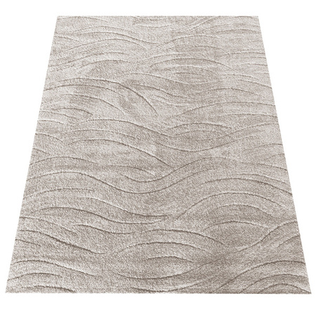Beżowy dywan do salonu 160x230 / Serenity 04 - Styl: nowoczesny, boho, skandynawski