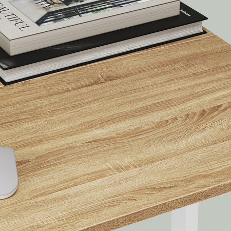 Biurko Komputerowe MAX 1.0 - sonoma / nogi białe