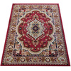 Dywan tradycyjny Rozeta czerwony BCF Alfa 06 - 60x100 cm