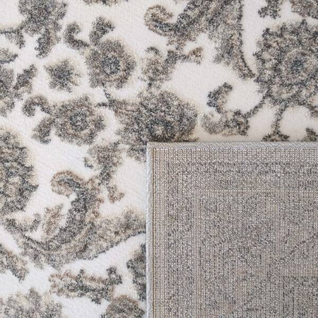 Dywan klasyczny wycinany Rama ENIGMA 01 szary 120x170 cm