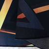 Dywan czarno złoty geometryczny nowoczesny BLACK and GOLD 03 - 60x100 cm