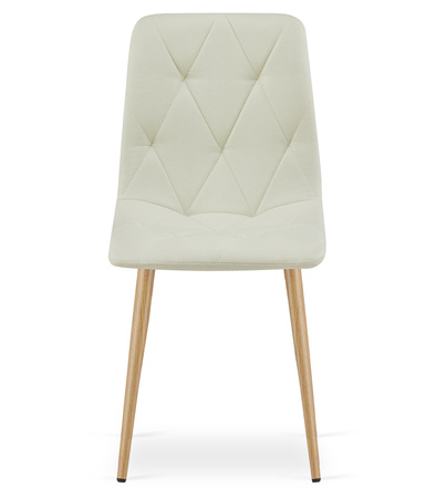 "Krzesło LIBRA - beż materiał / nogi kolor drewna x 1"