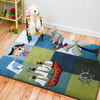 Dywan dla chłopca Piraci Bella 01 niebieski 400x500 cm